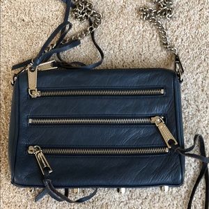 Rebecca minkoff blue crossbody